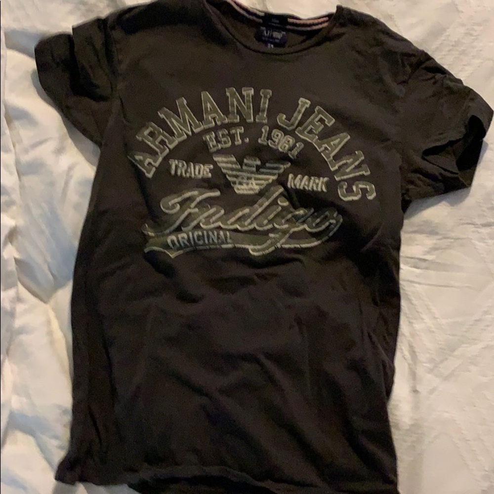 Boys Armani jeans t-shirt
